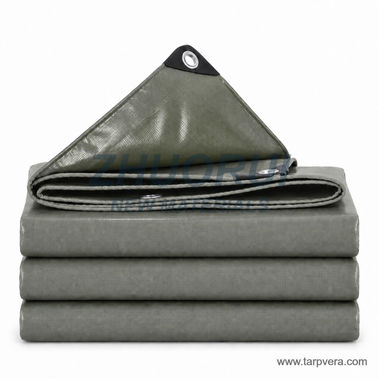 Olive Green PVC tarpaulin